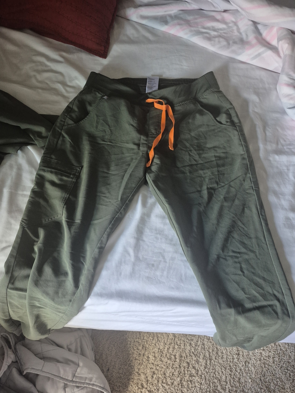 FIGS Olive Green Zamora size M